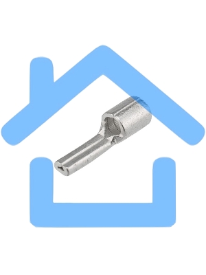 Наконечник штифтовой плоский кабельный (НШП) 10–12 Rexant