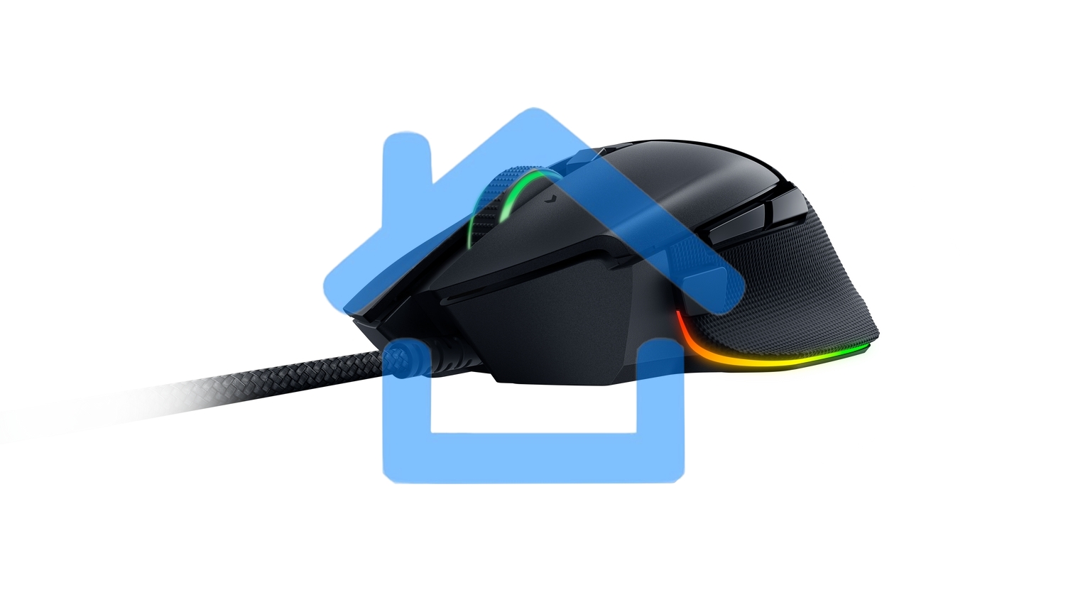 Мышь проводная Razer Basilisk V3 черный, 26000 dpi, USB, кнопки - 11