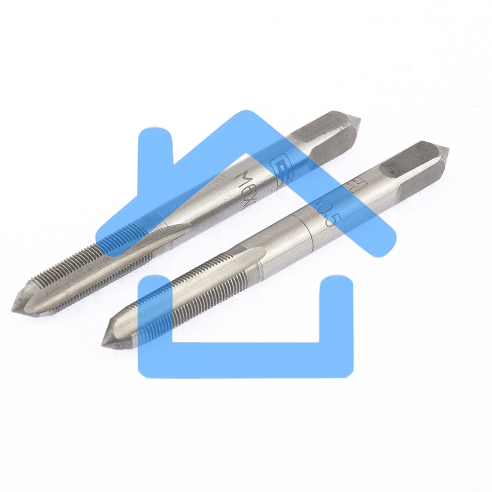 Метчик СИБРТЕХ ручной М6x0,5 мм,комплект из 2 шт.76614