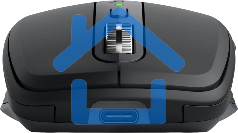 Мышь беспроводная/проводная Logitech MX Anywhere 3S графитовый, 8000 dpi, радиоканал, Bluetooth, USB, кнопки - 6