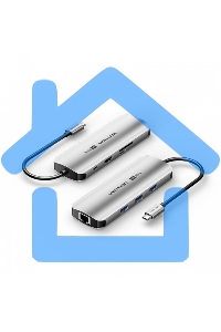 Мультифункциональный хаб Vention USB Type C 8 в 1