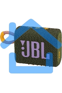 Портативная акустика JBL GO 3, зеленый