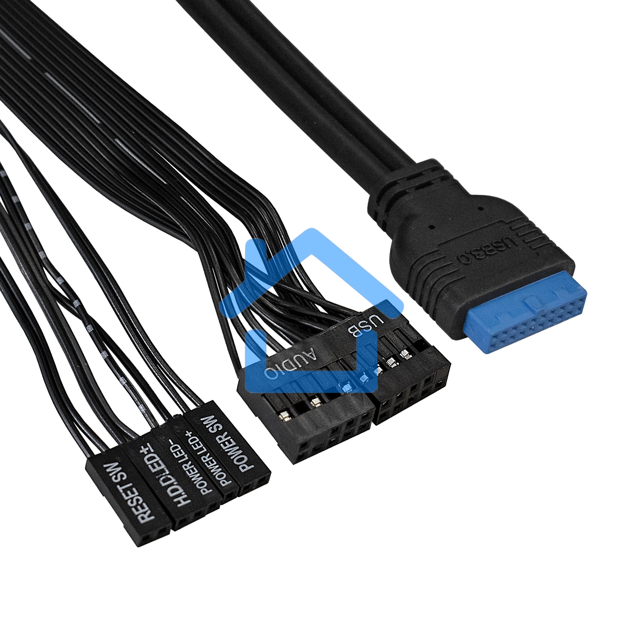 Компьютерный корпус Miditower ExeGate XP-333U Black, ATX, (без БП), 1*USB/2*USB 3.0, Audio