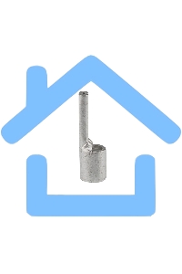 Наконечник штифтовой плоский кабельный (НШП) 10–12 Rexant