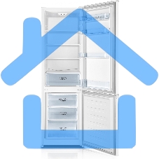 Холодильник Gorenje RK4181PW4 белый двухкамерный 198/66л морозилка снизу, капельная система