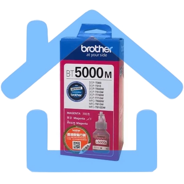Чернила Brother BT5000M для DCPT300/500W/700W Magenta, 5000 страниц (А4)