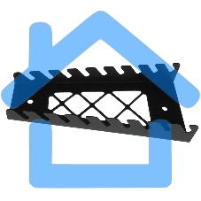 Держатель-органайзер для гаечных ключей, настенный, черный Rexant 38-0652