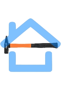 Молоток слесарный, 300 г, фибергласовая обрезиненная рукоятка Sparta