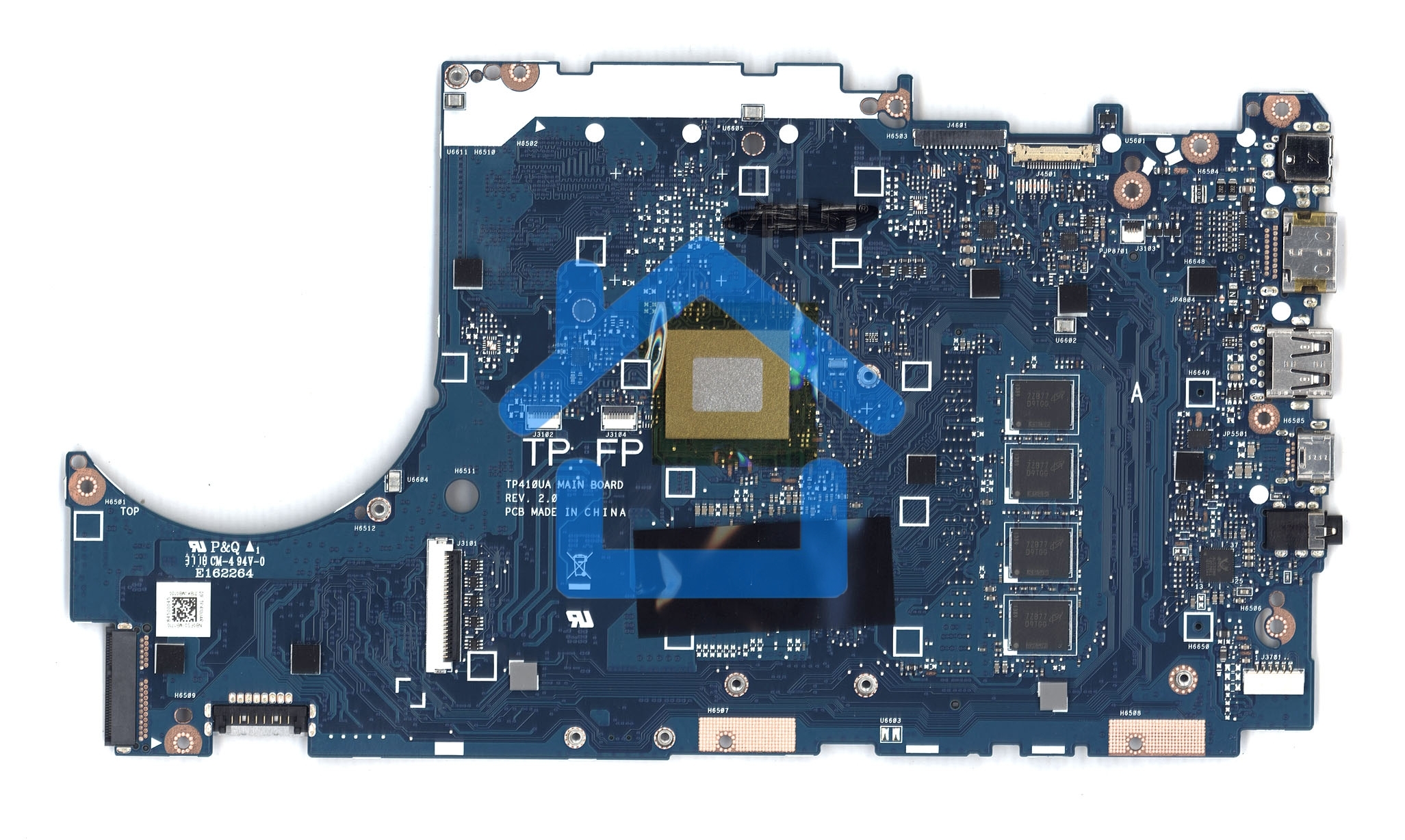 Материнская плата для Asus TP410UA 4G/I5-8250U 90NB0FS0-R01D00