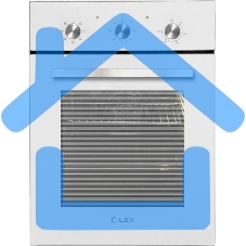 Духовой шкаф LEX EDM 4570 WH 55 л, таймер, 7 функций, встраиваемый