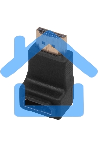 Переходник штекер HDMI - гнездо HDMI, угловой Rexant 17-6805