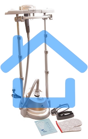 Отпариватель напольный Kitfort КТ-913 2000Вт белый/золотистый