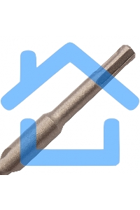 Бур по бетону Denzel двойная спираль, Cobalt W-tip, 16x260 мм, SDS PLUS