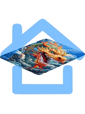 Коврик для мыши Cactus Colorful Dragon CS-MP-D07M 300x250x3мм