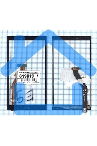 Сенсорное стекло (тачскрин) для HTC One E9+, черное