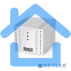  Стабилизатор напряжения Powercom Voltage Regulator, 2000VA, White, Schuko