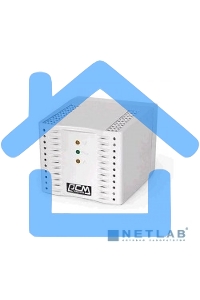  Стабилизатор напряжения Powercom Voltage Regulator, 2000VA, White, Schuko