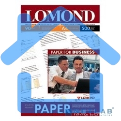 Бумага Lomond 0102131 A4/90г/м2/500л./белый матовое для струйной печати