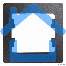 Рамка 1-м Glossa графит SchE GSL001301