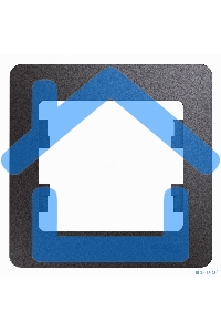 Рамка 1-м Glossa графит SchE GSL001301