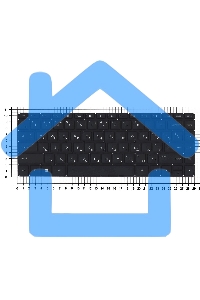 Клавиатура для ноутбука HP Envy 14-u черная с подсветкой