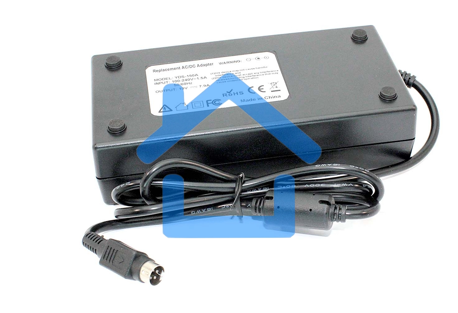 Блок питания (сетевой адаптер) для ноутбуков HP 19V 7.9A 4pin OEM