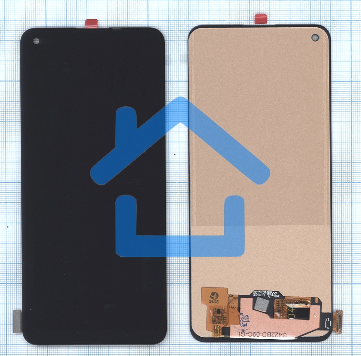 Дисплей для Realme 8i/9i/Narzo 50 4G (RMX3151/RMX3491/RMX3286), OPPO A96 4G в сборе с тачскрином TFT