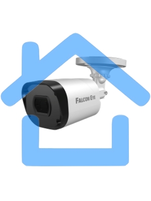 Видеокамера цилиндрическая, универсальная 1080P 4 в 1 (AHD, TVI, CVI, CVBS) с функцией 