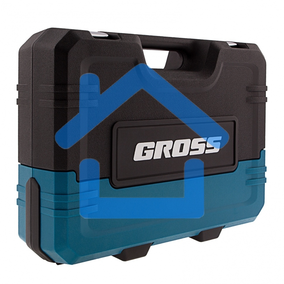 Набор инструментов Gross 78 пред., 120 зубьев, CrV, 1/4, 1/2 14148