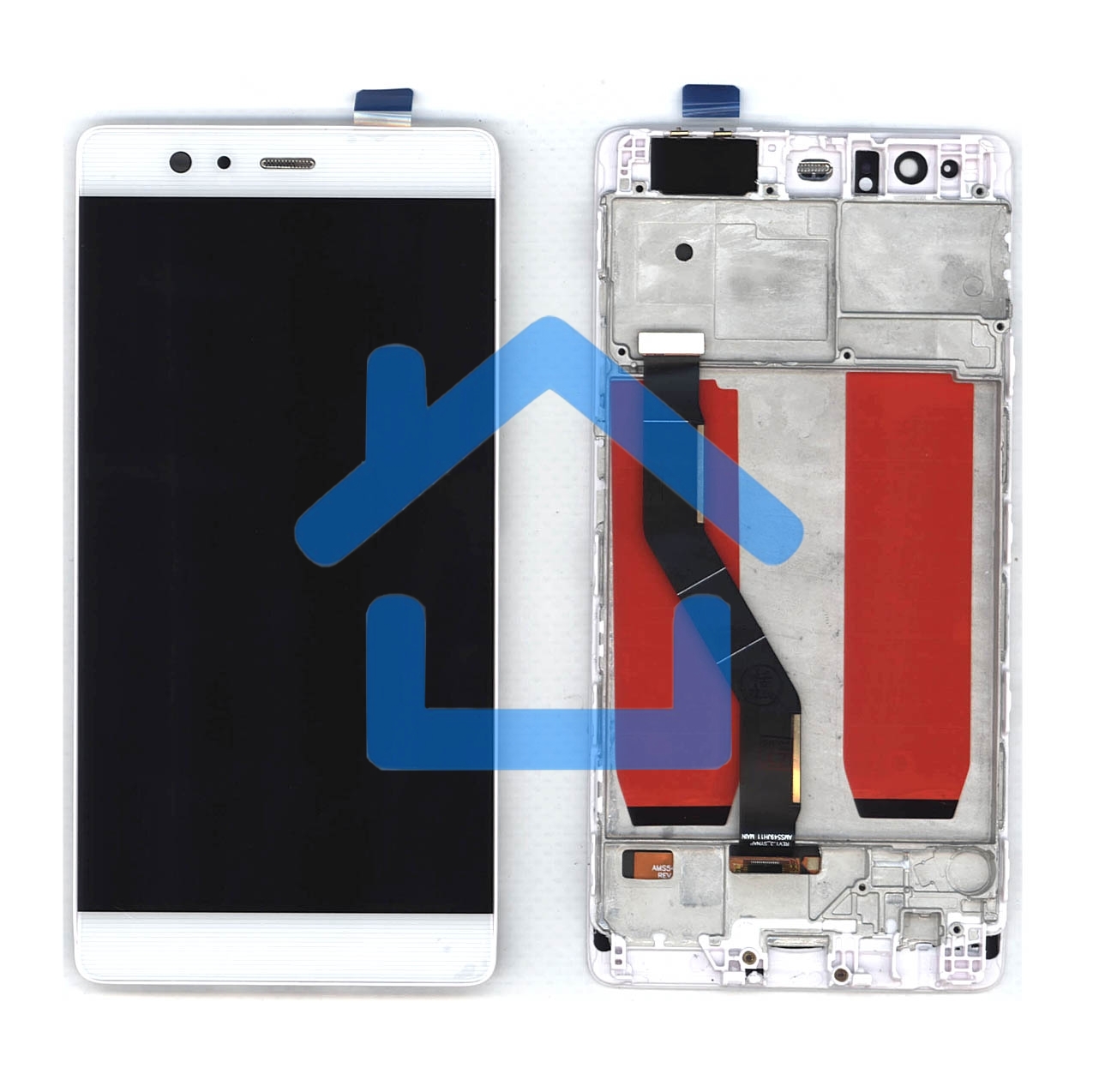 Дисплей для Huawei P9 Plus TFT, белый
