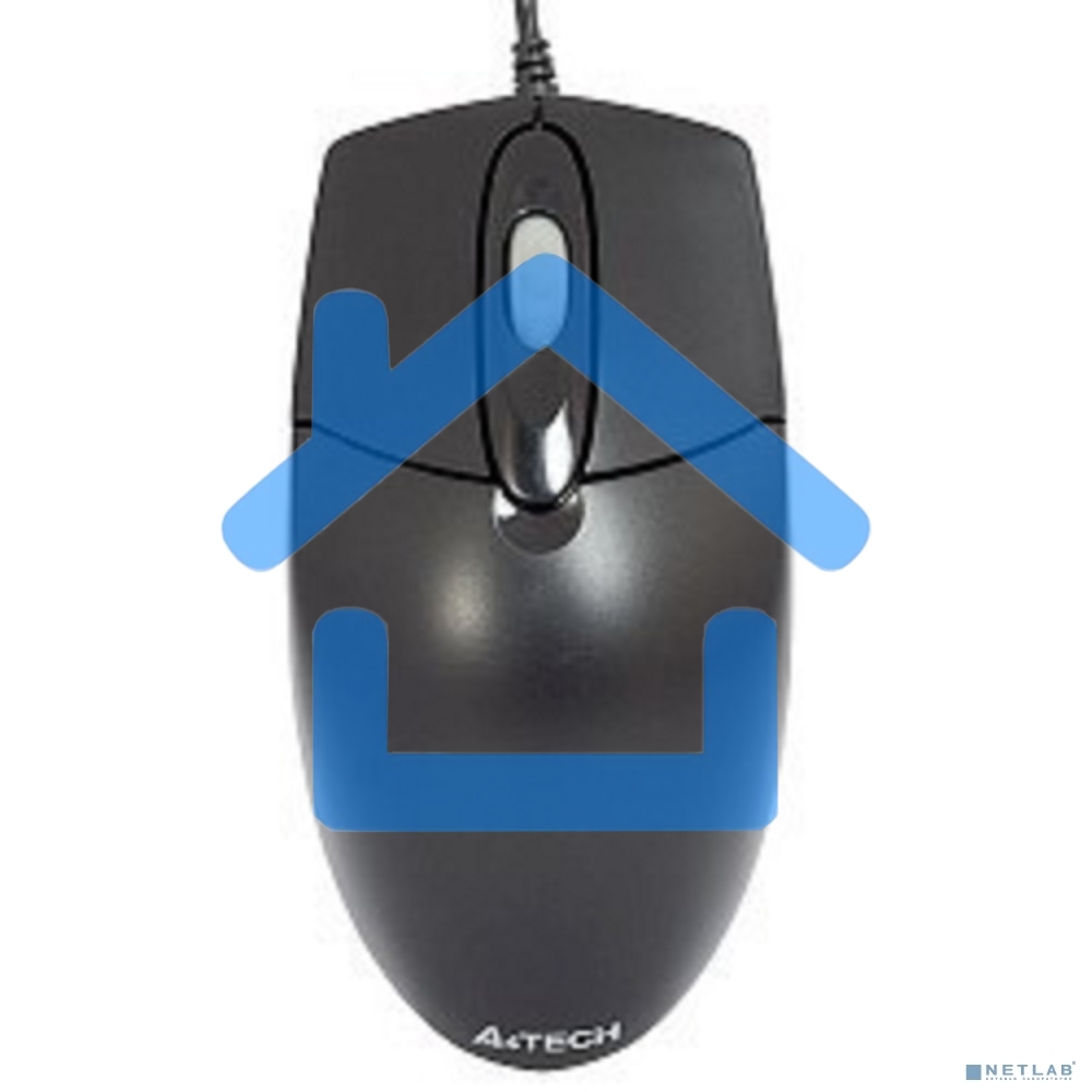 Мышь проводная A4Tech OP-720 черный, 1000 dpi, PS/2, кнопки - 3