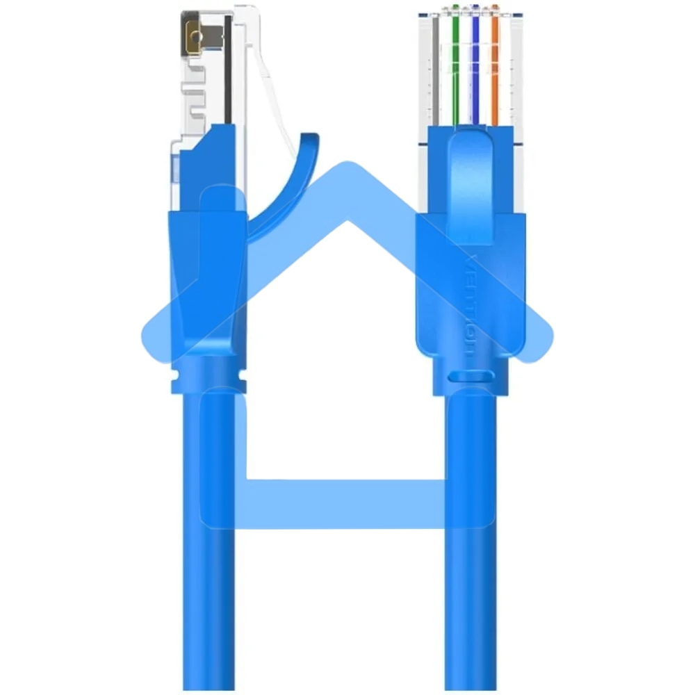 Патч-корд Vention прямой UTP cat.6, RJ45 - 5м. синий