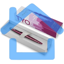 Ручка шариковая Parker Jotter Global Icons SE Tokyo K179 (2198195) розовый M, синие чернила, подарочная коробка