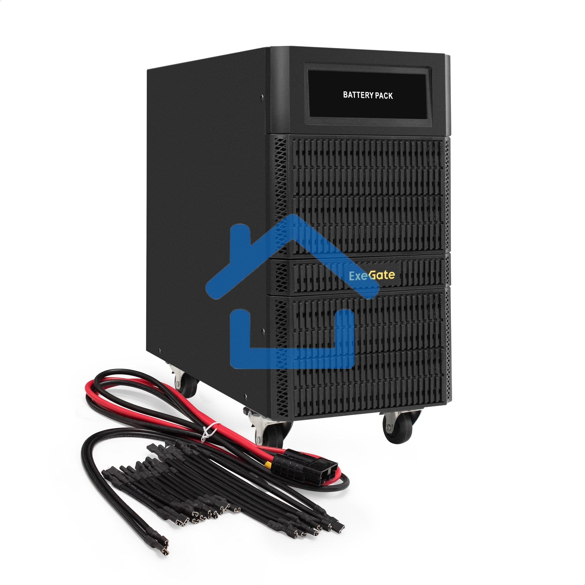 Батарейный блок ExeGate PowerExpert BB-240V.20S7Ah для TL-575-6kVA.240V, TL-575-10kVA.240V встроенные батареи 12V 7.2Ah - 20шт