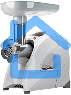 Мясорубка электрическая Аксион М41.01 1700Вт белый