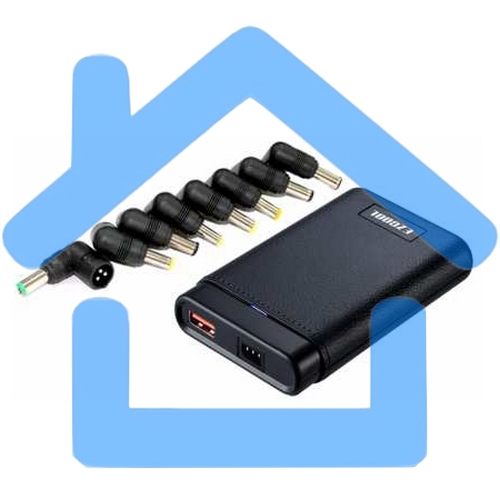 Универсальный БП для ноутбуков AСD NB895-90, 90вт макс., 15-20В, USB QC3.0, 9 коннекторов (вклюячая Lenovo прямоугольный) RTL