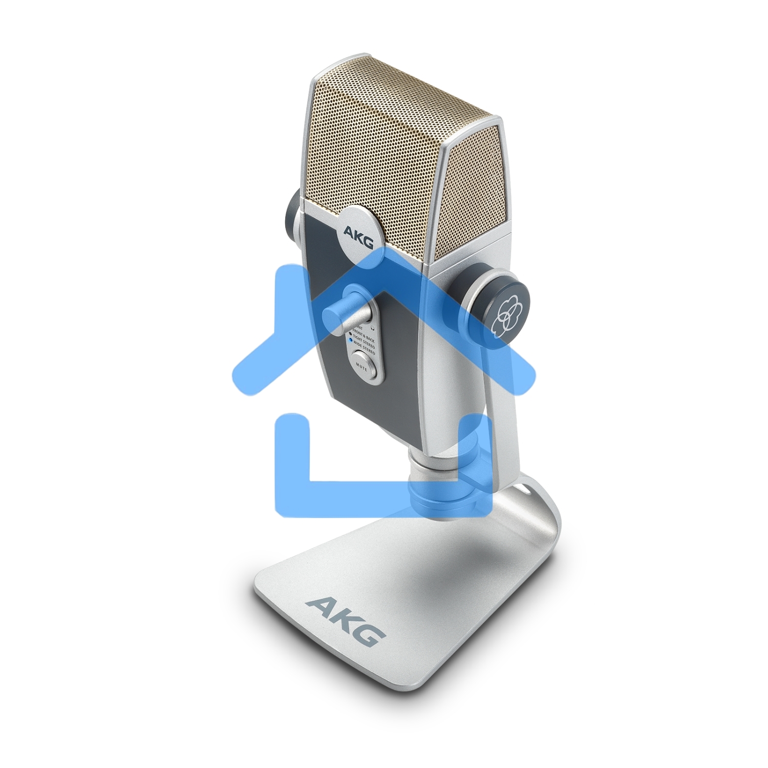 Микрофон AKG AKG C44-USB, серый