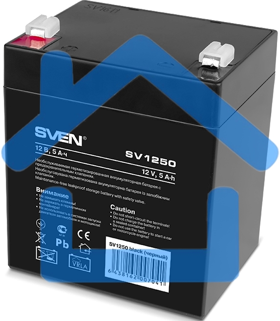 Батарея Sven SV1250 (12V 5Ah)