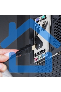 Переходник штекер HDMI - гнездо HDMI, угловой Rexant 17-6805