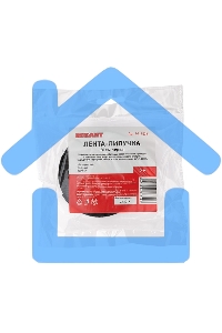 Лента-липучка многоразовая 5 м х 20 мм, черная (1 шт.) Rexant