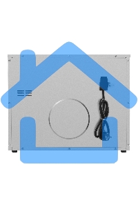 Шкаф духовой электрический Maunfeld AMCO458GB, встраиваемый