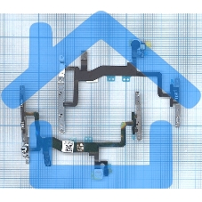 Шлейф кнопки включения и кнопок громкости для iPhone 6S