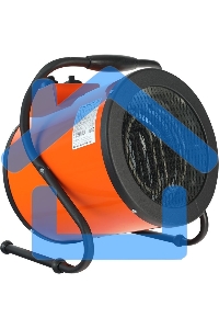 Электрокалорифер PATRIOT PT-R 5 633307265 (Мощность по ступеням 3.0/4.5 кВт, поток воздуха 420м3/час, вес 7кг)
