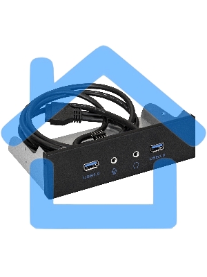 Планка USB на переднюю панель ExeGate EX289291RUS U5H-627, 5,25