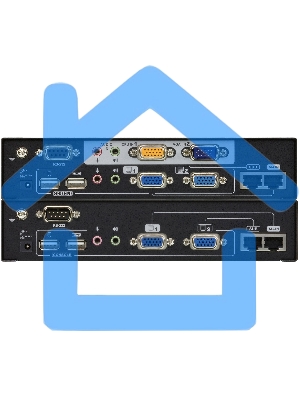 KVM-удлинитель USB Dual View c deskeview USB DUAL VIEW KVM EXTENDER WITH DESKEW