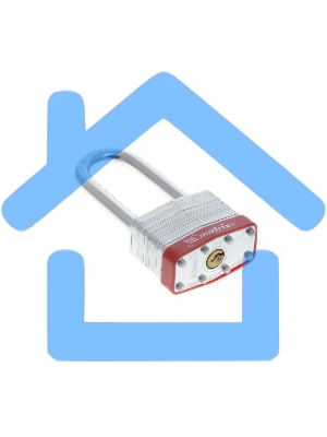 Замок Matrix навесной, 50 мм, удлиненная дужка