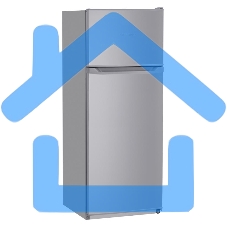 Холодильник Nordfrost NRT 141 132 серебристый металлик двухкамерный 210/51 л морозилка сверху, капельная система