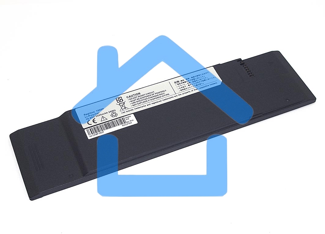 Аккумуляторная батарея для ноутбука Asus Eee PC 1008KR (1008P-3S1P) 10.95V 2200mAh OEM черный