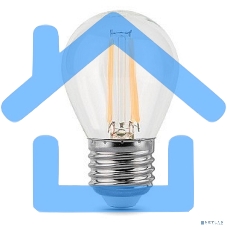 Лампа светодиодная Filament Шар E27 5Вт 2700К Gauss 105802105