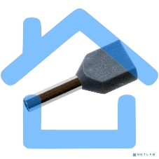 Наконечник штыревой втулочный изол. НШвИ(2) 0.75-8 (уп.50шт) EKF nhvi2-0.75-8